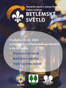 rozdávání Betlémského světla