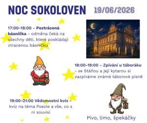 aktivity na Noci sokoloven