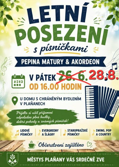 Letní posezení
